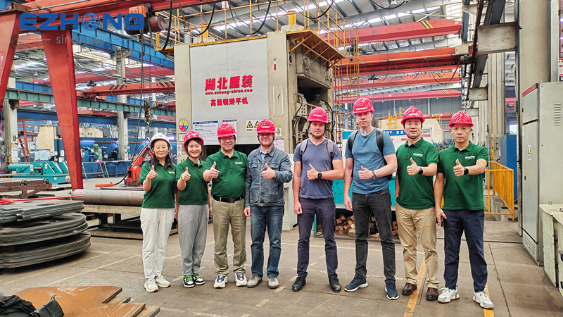 俄羅斯知名鋼鐵公司來鄂重考察